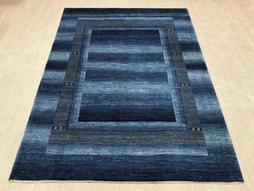 Loribaft Tappeto 170 x 230 Blu (Iran) Annodato A Mano