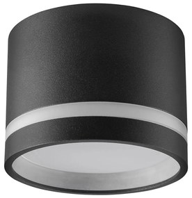 Plafoniera LED PARIGI 1xGX53/6W/230V nero