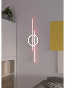 Plafoniera LED Amandolo, bianco77.5 cm, luce calda dimmerabile EGLO