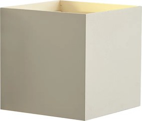 Lampada da parete moderna da esterno beige con 2 luci LED IP54 - Edwin