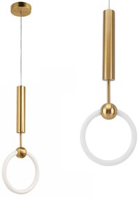 Lampada a sospensione LED LHJ059-1CP Brush Gold