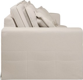 Divano color crema 196 cm Nora – Ropez