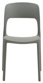 Set di sedie SOUTH BEACH in polipropilene grigio