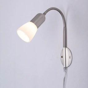 GLOBO 5453-1W - Flessibile piccola lampada 1xE14/40W/230V