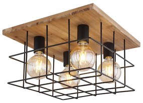 Globo 15530-4D - Plafoniera MERRIL 4xE27/60W/230V