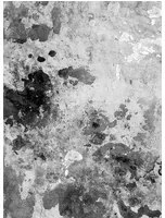 Rebel Walls Carta da parati panoramica Fragments - Charcoal