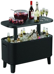 Tavolo da giardino con vaschetta per il ghiaccio 83,5x40,5 cm Bevy - Keter