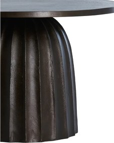 Tavolino rotondo in metallo ø 60 cm Veglia - Light &amp; Living