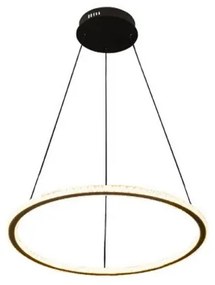 Lampadario LED dimmerabile a sospensione con cavo, 90 W/230 V, 3000–6500 K, Ø 60 cm, con telecomando