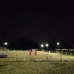 Faro Energia Solare Led Potente 3280 Lumen con Illuminazione Programmabile