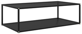 322903 Vidaxl Coffee Table Black 120x60x35 Cm Tempered Glass /