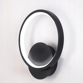 Lampada da parete LED/14W/230V nero