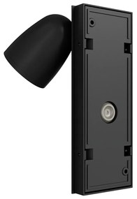 Applique da Esterno IP65 2xGU10 con Sensore movimento AXIS - Nera