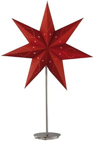 Markslöjd 8813,130 - Decorazione natalizia SATURNUS 1xE14/25W/230V 69 cm rosso