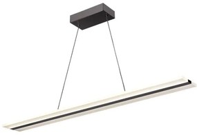 Lampadario a sospensione con filo LED dimmerabile LED/40W/230V 3000-6500K cromo + telecomando
