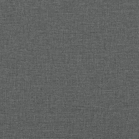 Panca con Cuscini Grigio Scuro 113x64,5x75,5 cm in Tessuto