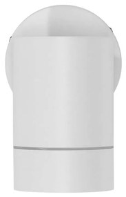 Applique Cilindrica Monodirezionale IP65 GU10 Bianca Colore Bianco