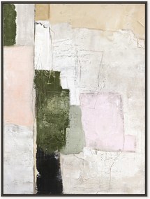 Quadro su tela incorniciato dipinto a mano Rustic Revival