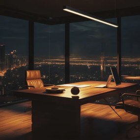 Plafoniera LED ALLDAY BASIC LED/40W/230V 2700/4000/6000K nera