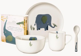Set da tavola per bambini Emma Elefant 5 pz