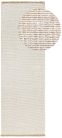 benuta Nest Passatoia Mia Beige 80x250 cm - Tappeto design moderno soggiorno