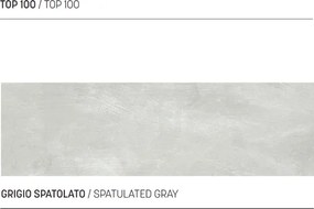 Mensolone sospeso 100 cm per lavabo bagno NINFA in legno Grigio spatolato