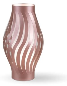 Lampada Da Scrivania-Ufficio Moderna Helios Polilux ® Pink Metal 1 Luce E14