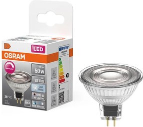 Lampadina LED dimmerabile a riflettore MR16 GU5,3/6,8W/12V 4000K 36° IRC 90 - Osram