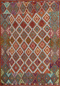 Kilim Tappeto 300 x 210 (Pakistan) Tessuto A Mano