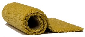 Tappeto giallo , ø 80 cm Aqua Liso - Universal