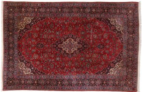 Kashan Tappeto persiano 230 x 350 Blu (Iran) Annodato A Mano