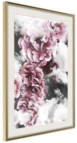 Poster  Divine Flowers  Cornice Quadri Cornice d'oro con passe-partout, Larghezza x Altezza Home decor 40x60