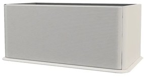 Mobile da bagno sotto lavabo BADEN HAUS Bohemia bianco laccato opaco L 98 x H 42 x P 50 cm 1 cassetto, lavabo non incluso