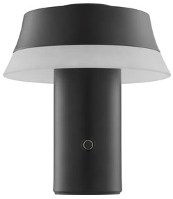 Brilliant -LED Stm lampada da tavolo ricaricabile a sfioramento KINICH LED/2,5W/5V 2700K nera