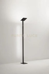 Piantana in metallo colore nero quadra interruttore touch on/off, c...