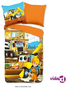 Good Morning Copripiumino per Bambini Building 135x200 cm