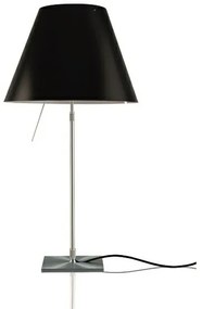 Luceplan - Costanza Lampada da Tavolo Alu/Liquorice Black Luceplan