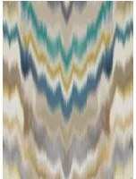 Osborne & Little Tapete Irisa Grasscloth - Petrol/ Gold