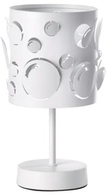 ONLI - Lampada da tavolo BOLLICINE 1xE14/6W/230V 22 cm bianca