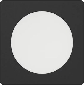 Eglo 901391 - Plafoniera da incasso LED FUEVA LED/6,3W/230V 11,9x11,9 cm nera