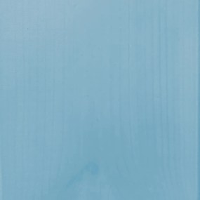 Letto matrimoniale azzurro in legno di pino con griglia 140x200 cm Japan - Karup Design