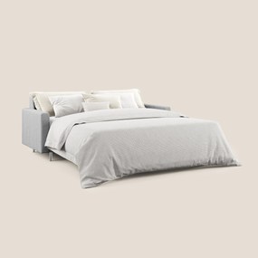 Megan divano letto matrimoniale in microfibra smacchiabile T11 grigio