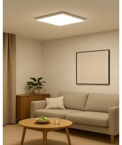 Plafoniera LED/40W/230V 3000/4000/6500K 50x50 cm bianco