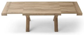 Tavolo allungabile a 260 cm con struttura in laminato PARIDE ROVERE RUSTICO