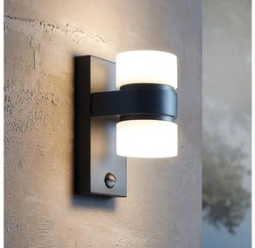 Eglo 96276 - Applique a LED da esterno con sensore ATOLLARI 2xLED/6W