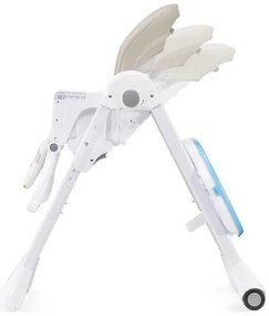 KINDERKRAFT - Sedia da pranzo per bambini YUMMY beige/bianco