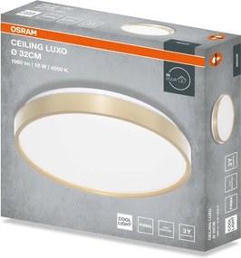 Osram - Plafoniera LED CEILING LUXO LED/18W/230V Ø 32 cm dorata
