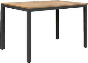 DAKARI - tavolo da pranzo con struttura nera