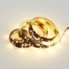 Grip striscia led 10,5w 720lm, 3000k anche rgb con telecomando mult...