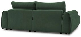 Divano angolare in verde scuro Aden – Bobochic Paris